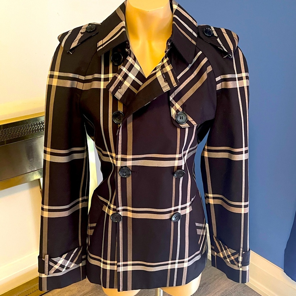 Coach trench coat size small